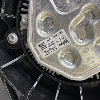 BMW G20-G22 radyatör fan modülü – orijinal çıkma motor soğutma parçası