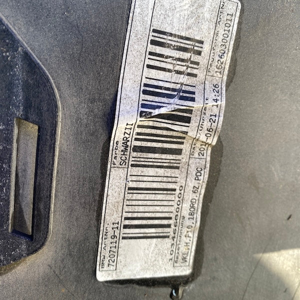 BMW 5 F10 Arka Tampon 15857711 10-13