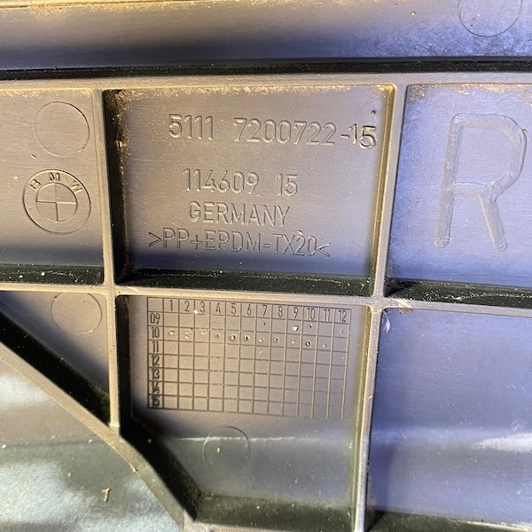 BMW 5 F10 Ön Tampon 51117200712 11-13