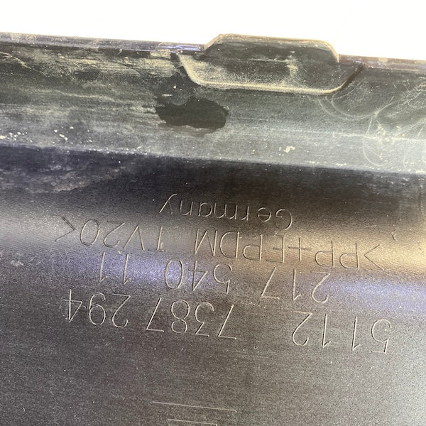 BMW 5 G30 LCI Arka Tampon 51127387294 17-20