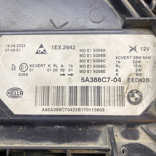 BMW 5 Serisi G30 LCI Sol Far Orijinal 5A388C7-04 En Uygun Oto Parça