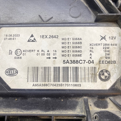 BMW 5 Serisi G30 LCI Sol Far Orijinal 5A388C7-04 En Uygun Oto Parça