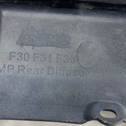 BMW F30 F31 Arka Tampon M Difüzörü