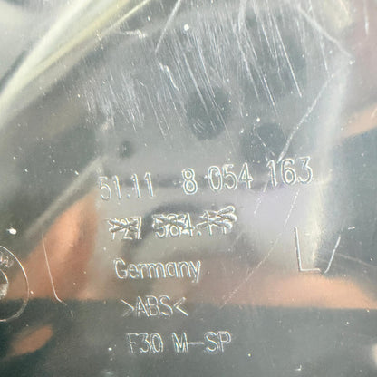 BMW 3 Serisi F30 Sol Sis Far Yuvası M-Tech 51118054163 En Uygun Oto Parça