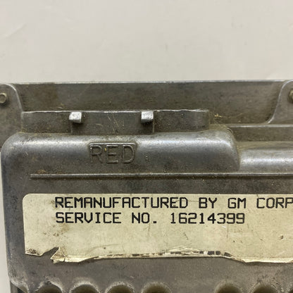 Chevrolet Corvette / Impala 5.7L Motor Beyni 16214399 Orijinal Çıkma ECU 1996