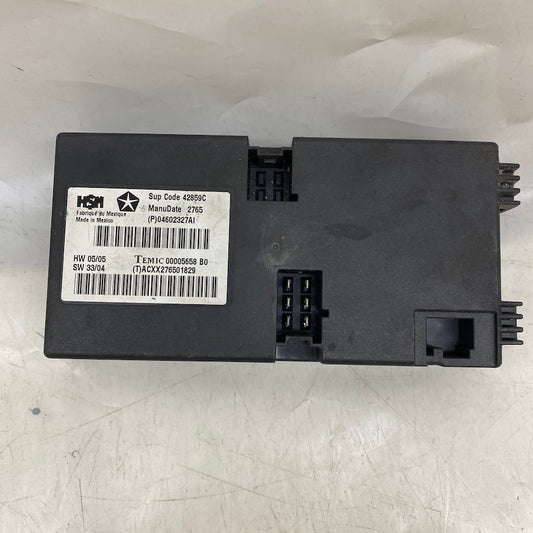 Chrysler 300C Merkezi Kilit Beyni P04602327AF | Orijinal Çıkma (2005-2010)