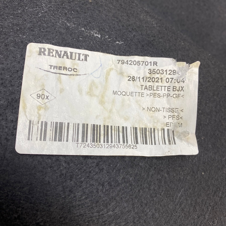Dacia Sandero Bagaj Pandizot / Rafı Orijinal Çıkma 794205701R (2021-2024)