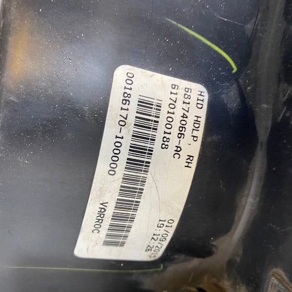 Dodge Challenger Sağ Far 68174066-AC 15-23