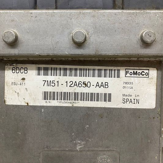 Ford Focus 1.8 TDCi Motor Beyni 7M51-12A650-AAB Orijinal Çıkma ECU