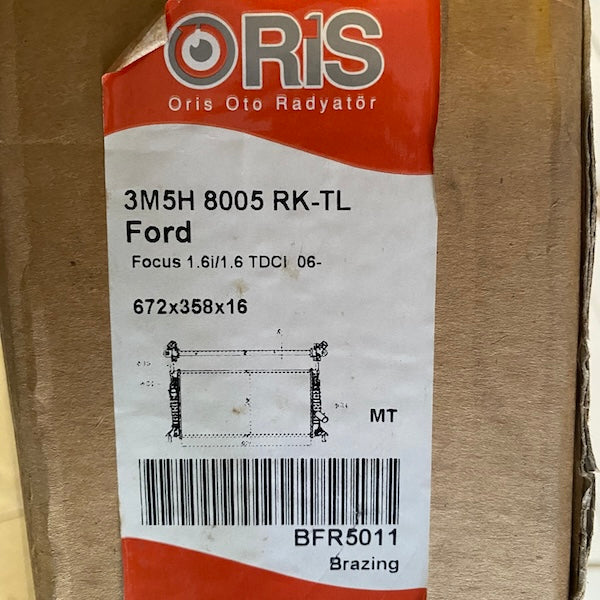 Ford Focus/C-Max 1.6i/1.6 TDCi Su Radyatörü 3M5H-8005 En Uygun Oto Parça