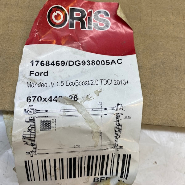Ford Mondeo 1.5 EcoBoost/2.0 TDCi Su Radyatörü DG93-8005AC En Uygun Oto Parça