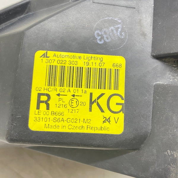 Honda Civic HB Sağ Far 3301-S6A-G021-M2 En Uygun Oto Parça