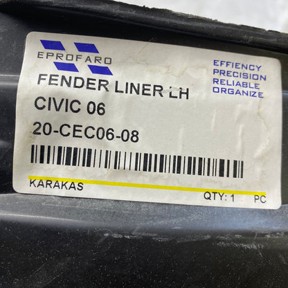Honda Civic Ön Sol Çamurluk Davlumbazı 74151-SNA-100 (2007-2012)