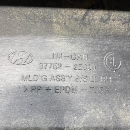 Hyundai Tucson Marşpiyel Kaplaması 87751-2E000/87751-2E100 (2004–2009) Orijinal