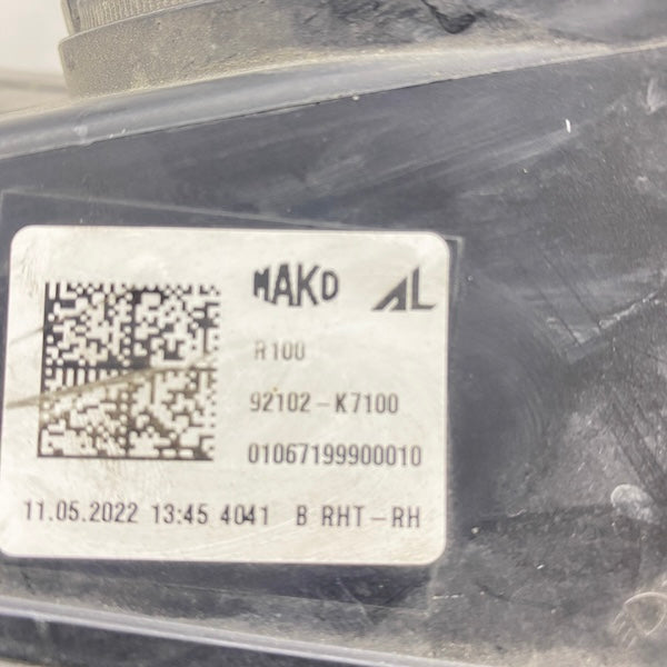 Hyundai i10 Sağ Far 92101-K7100 En Uygun Oto Parça