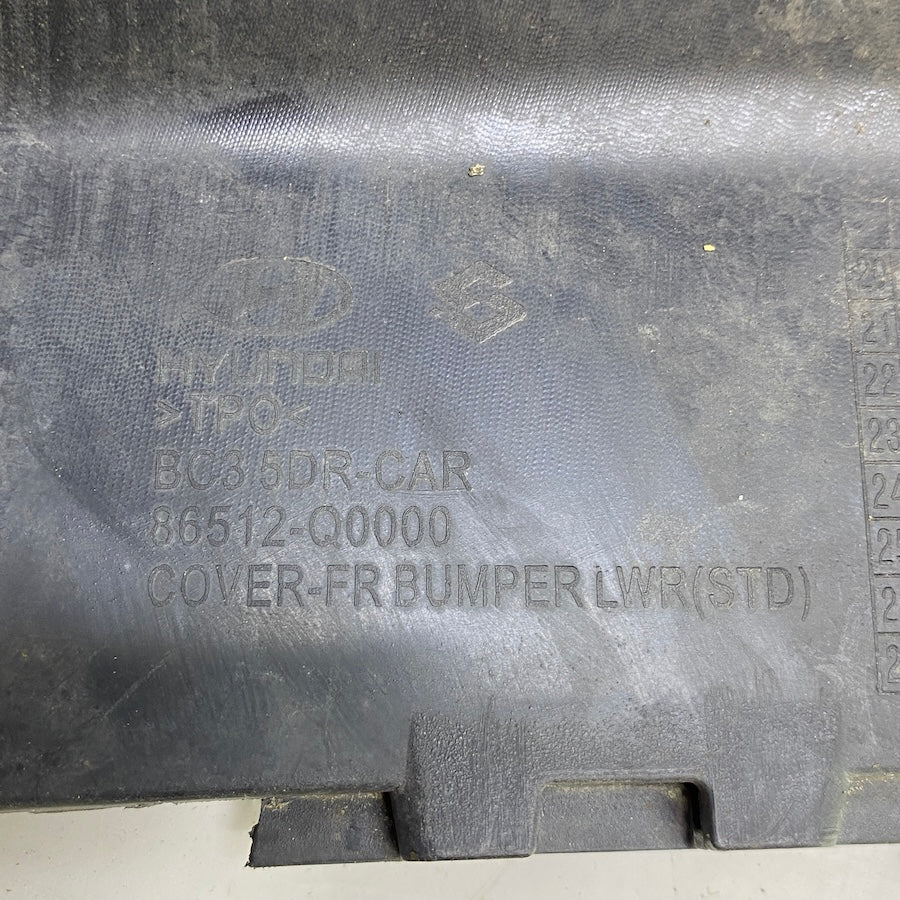 Hyundai i20 Ön Tampon Alt Spoiler 86512-Q0000 Orijinal Çıkma 2020-2024