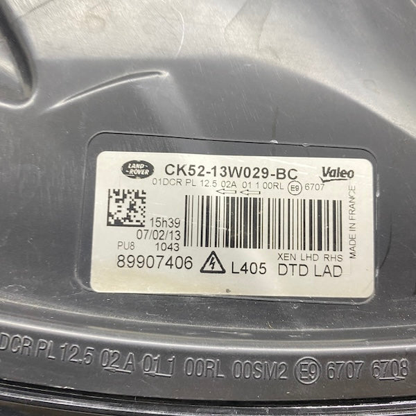 Land Rover Range Rover Vogue Sağ Far CK52-13W029-BC En Uygun Oto Parça