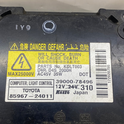 Lexus GS 450h far kontrol beyni – xenon sistem için orijinal çıkma, 85967-24011.