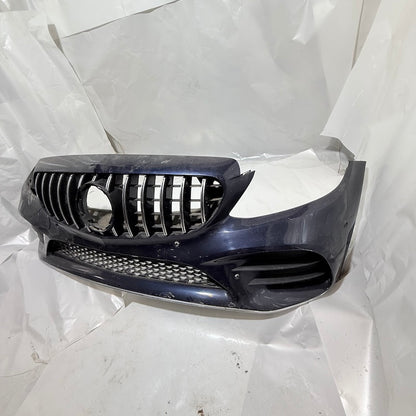 Mercedes C W205 AMG Ön Tampon + GTR Panjur Seti 14-21 En Uygun Oto Parça