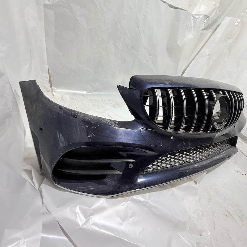 Mercedes C W205 AMG Ön Tampon + GTR Panjur Seti 14-21 En Uygun Oto Parça