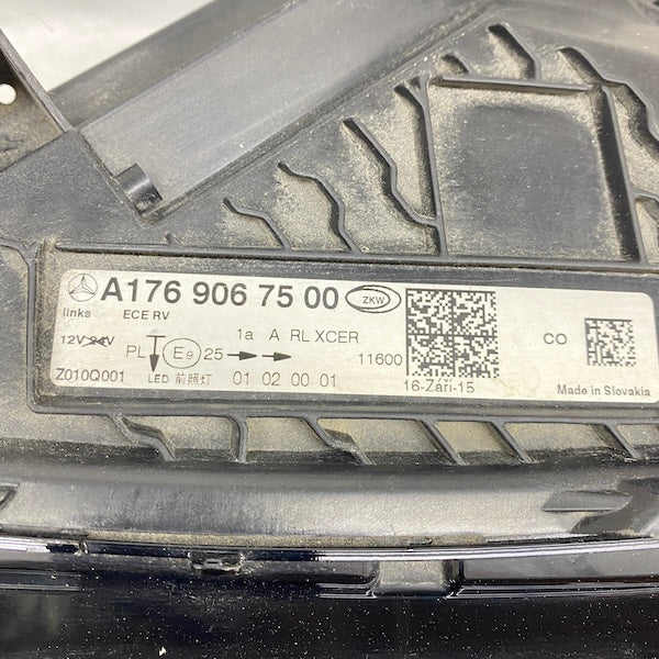 Mercedes A W176 Sol LED Far A1769067500 Facelift En Uygun Oto Parça