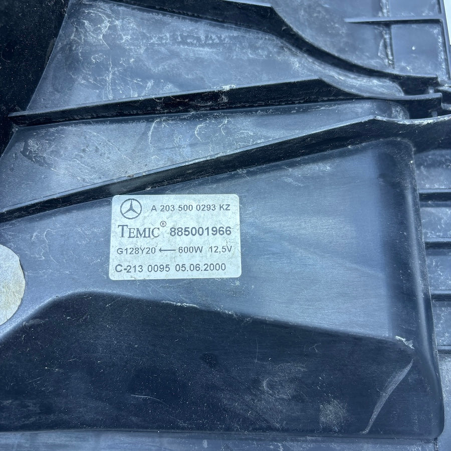 Mercedes C W203 Radyatör Fanı Motorlu 885001966 - En Uygun Oto Parça