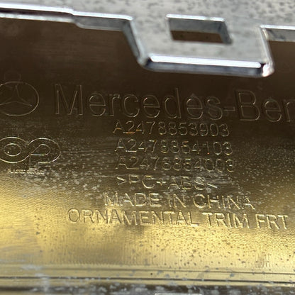 Mercedes GLB X247 Ön Tampon Alt Çıta / Krom A2478853903