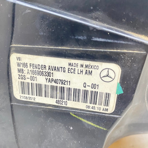 Mercedes ML W166 Sol Stop 12-15 A1669063301 Orijinal Çıkma En Uygun Oto Parça