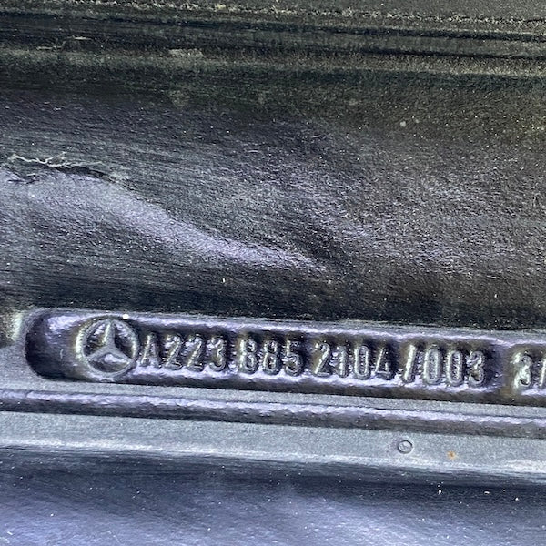 Mercedes S Kasa W223 Marşpiyel Kaplaması