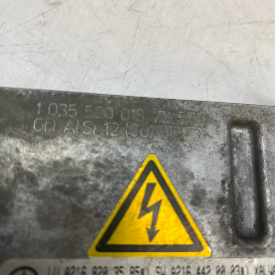 Mercedes W221 / W216 far kontrol ünitesi – çıkma OEM parça, A2168203585.