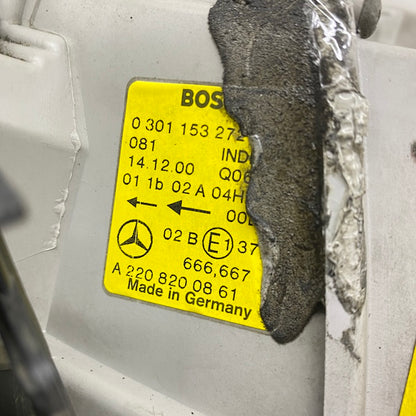 Mercedes S W220 Sol Far Xenon A2208200861 En Uygun Oto Parça