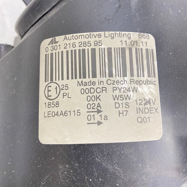 Mercedes S W221 Sol Far Xenon Tek Mercekli 06-10 030121628595 En Uygun Oto Parça