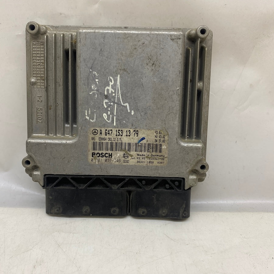 Mercedes W212 E270 2.7L Motor Beyni A6471531379 Orijinal Çıkma ECU