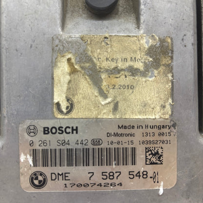 Mini Cooper S R56/R57 N14 1.6 Motor Beyni 7587548 Orijinal Çıkma ECU