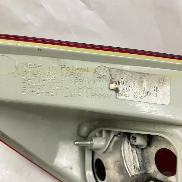 Opel Astra J HB Sağ Dış Stop 07-13 13319948 Orijinal Çıkma En Uygun Oto Parça