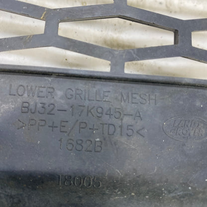 Range Rover Evoque L538 Ön Tampon Orta Izgara BJ32-17K945-A Orijinal Çıkma