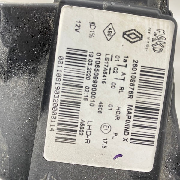 Renault Clio 5 Sağ Far 260108676R En Uygun Oto Parça