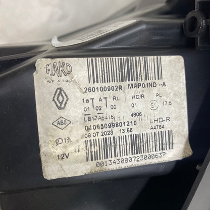 Renault Clio 5 Sağ Far Orijinal Çıkma 26010092R 2019-2023