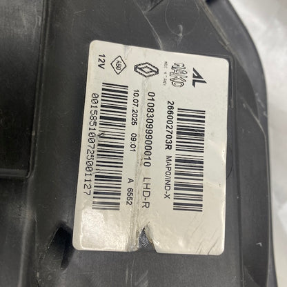 Renault Clio 5 Sağ Gündüz Led Camı 266002703R En Uygun Oto Parça