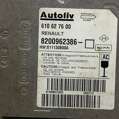Renault Megane 2 Airbag Beyni 8200962386 Orijinal Çıkma