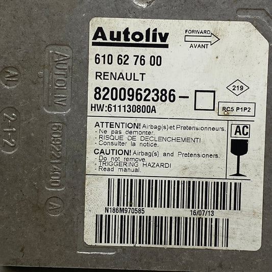 Renault Megane 2 Airbag Beyni 8200962386 Orijinal Çıkma