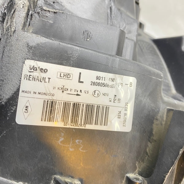 Renault Symbol Sol Far LED 17-20 260606236R Orijinal Çıkma En Uygun Oto Parça