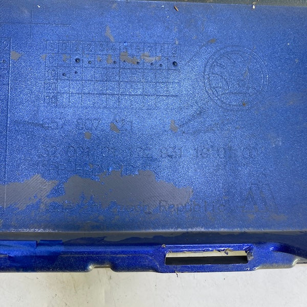 Skoda Scala Ön Tampon 657807221 19-24 En Uygun Oto Parça