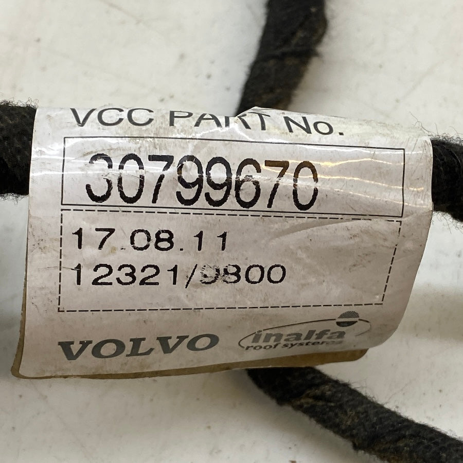 VOLVO XC60 MK1 Sunroof Elektrik Tesisatı 30799670