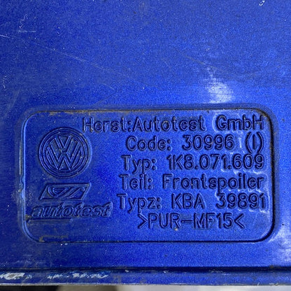 Volkswagen Scirocco Ön Tampon Spoiler Difüzörü 1K8071609
