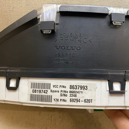 Volvo S80 V70 benzinli hız gösterge saati 9459821 9499668 69294570t