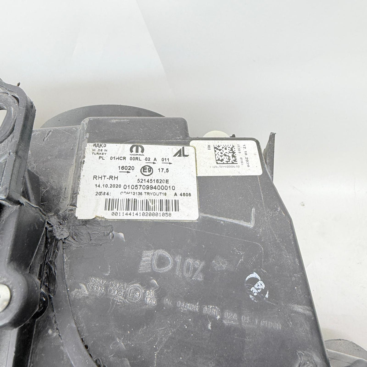 Fiat Egea Sağ Mercekli Far 521451620E En Uygun Oto Parça